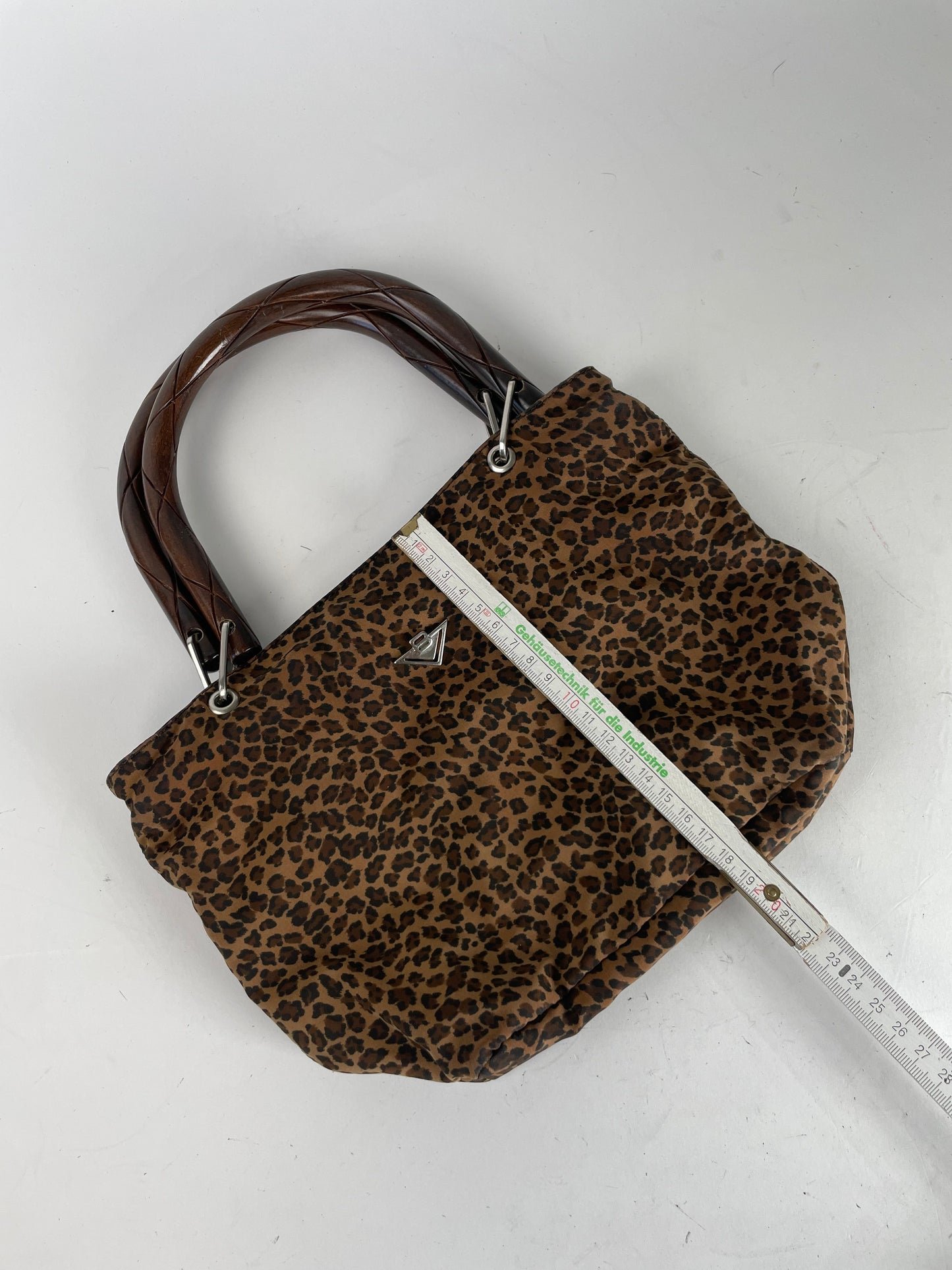 Vintage Bottega Veneta Campana Bag Leopard