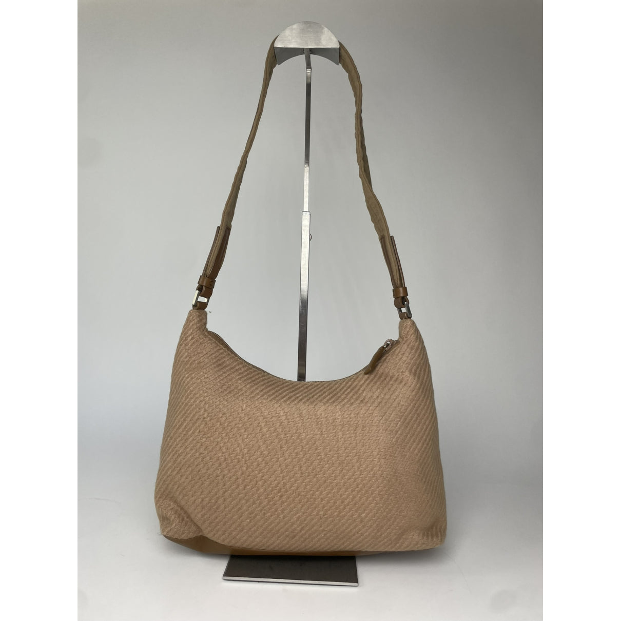 Prada Cleo Beige Fur Handbag image 4