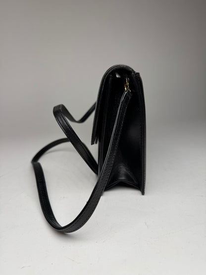 Sac vintage Givenchy 4G en cuir noir