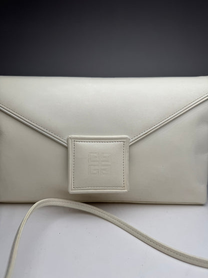 Vintage Givenchy 4G leather Bag White