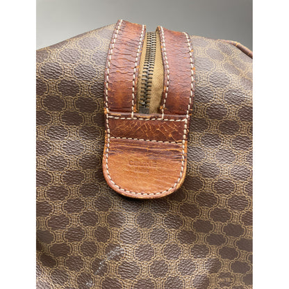 Celine Brown Leather Travel Bag image 5