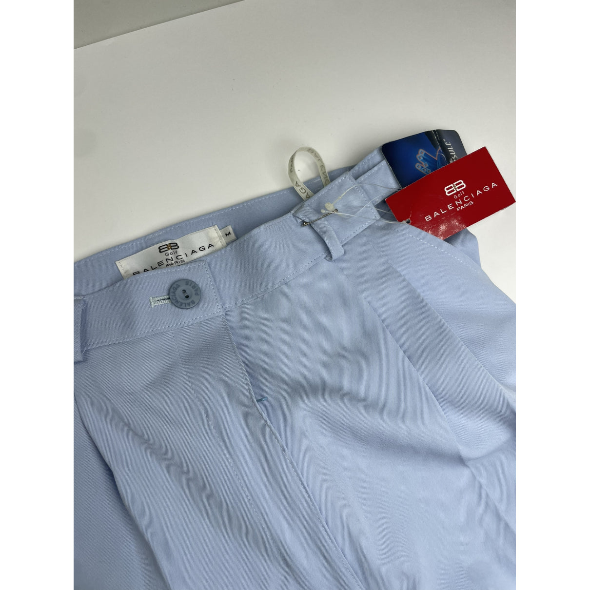 Balenciaga Blue Polyester Trouser image 3