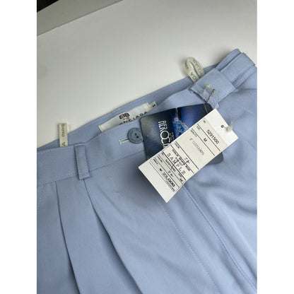 Balenciaga Blue Polyester Trouser image 4