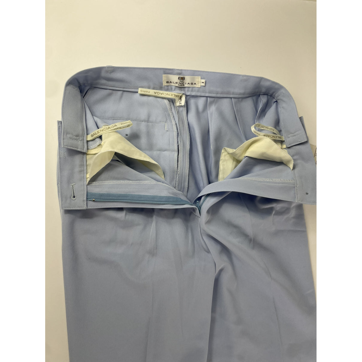 Balenciaga Blue Polyester Trouser image 5