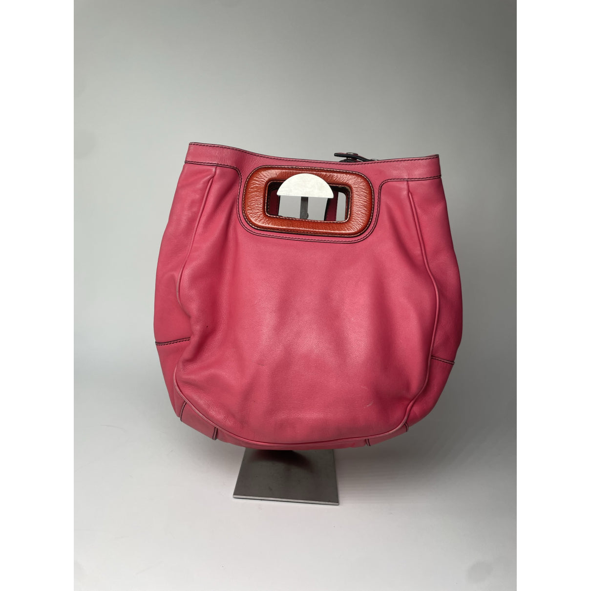 Loewe Flamenco Pink Leather Handbag image 5