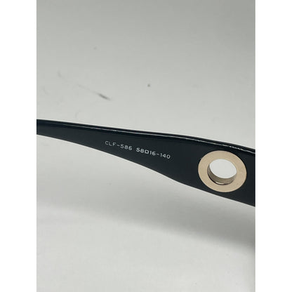 Celine Black Plastic Sunglasses image 3