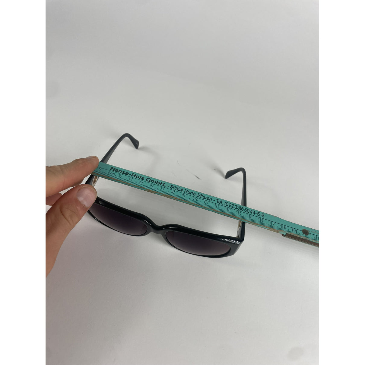 Celine Black Plastic Sunglasses image 4