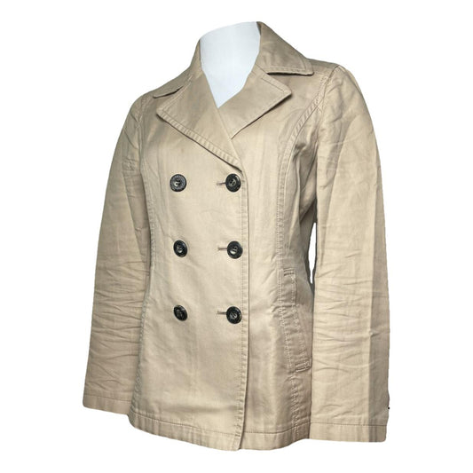Burberry Waterloo Beige Cotton Trench Coat image 1