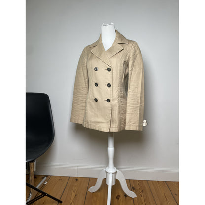 Burberry Waterloo Beige Cotton Trench Coat image 4