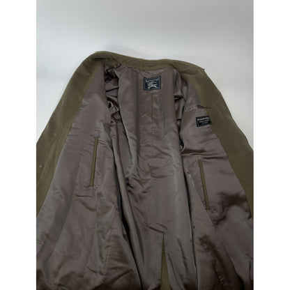 Burberry Kensington Khaki Wool Coat image 2
