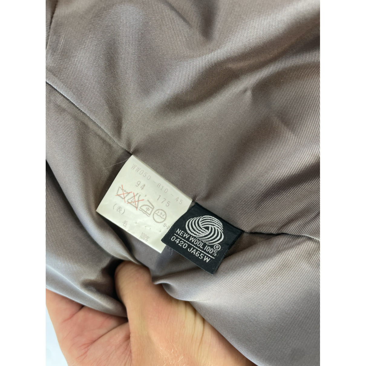 Burberry Kensington Khaki Wool Coat image 4