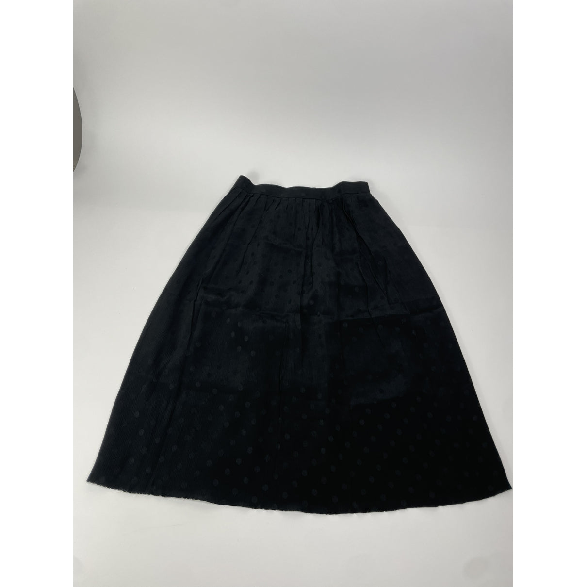 Dior Black Silk Skirt image 4