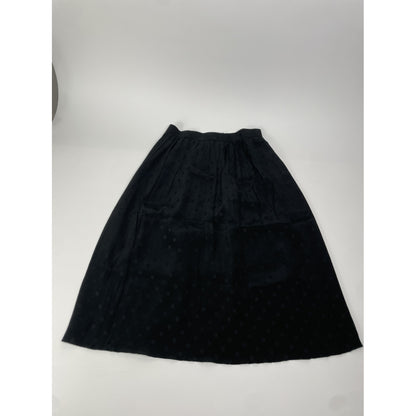 Dior Black Silk Skirt image 4