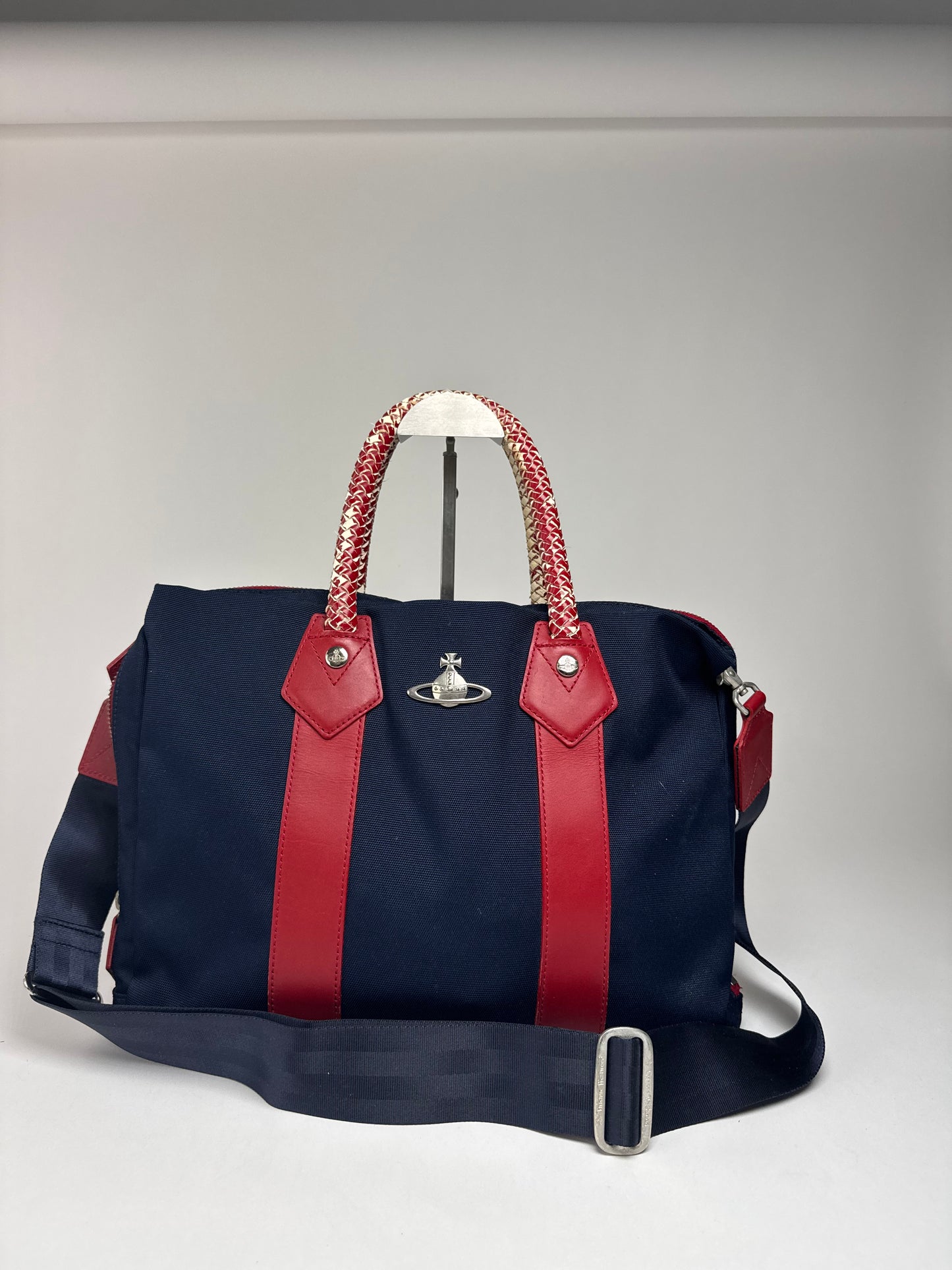 Vintage Vivienne Westwood 2 Way Bag Red Marine