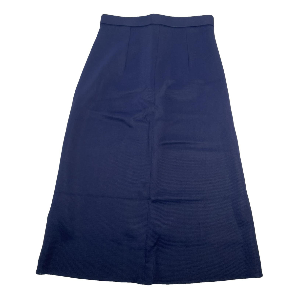 Dior Navy Viscose Skirt image 1