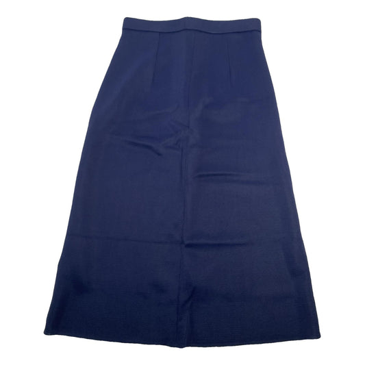 Dior Navy Viscose Skirt image 1