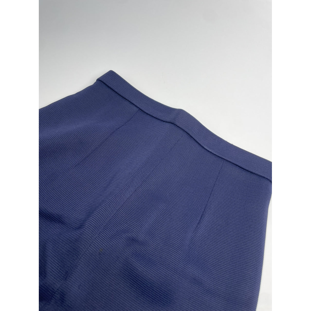 Dior Navy Viscose Skirt image 2