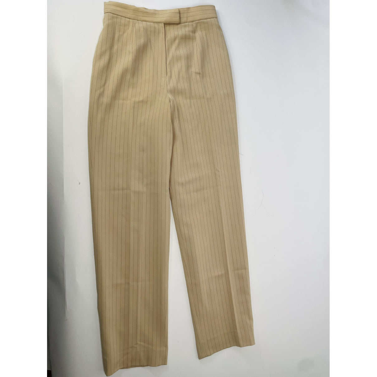 Balenciaga Beige Wool Trouser image 4