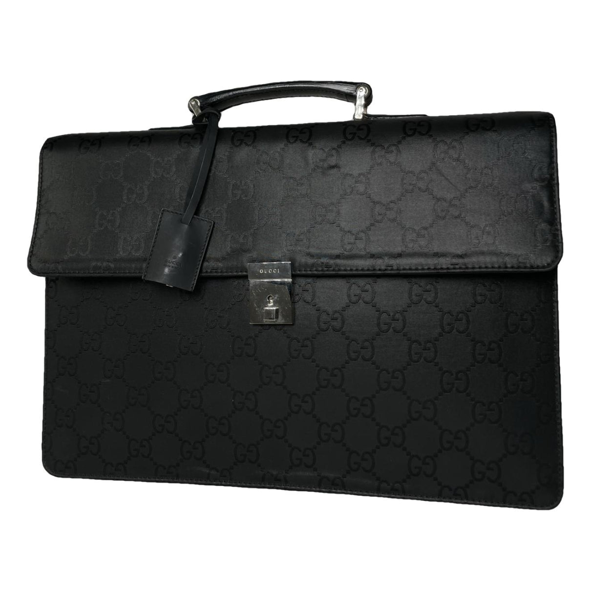 Gucci Black Leather Handbag image 1
