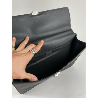 Gucci Black Leather Handbag image 2