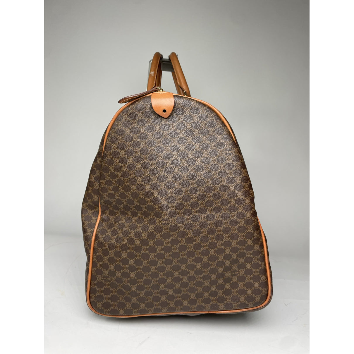 Celine Brown Leather Travel Bag image 3