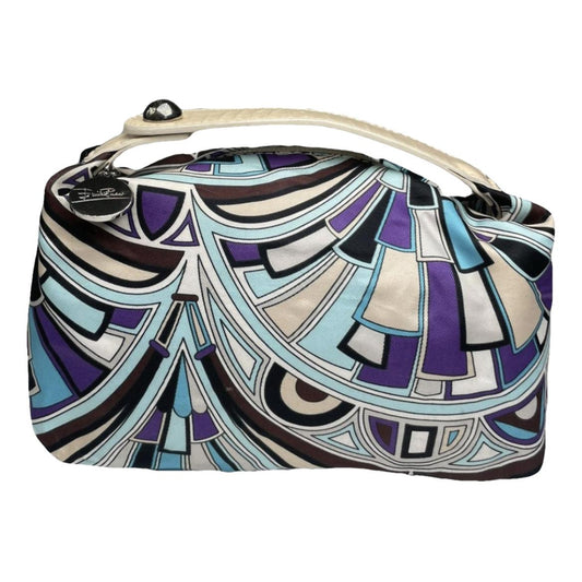 Emilio Pucci Blue Cotton Handbag image 1