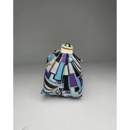 Emilio Pucci Blue Cotton Handbag image 3