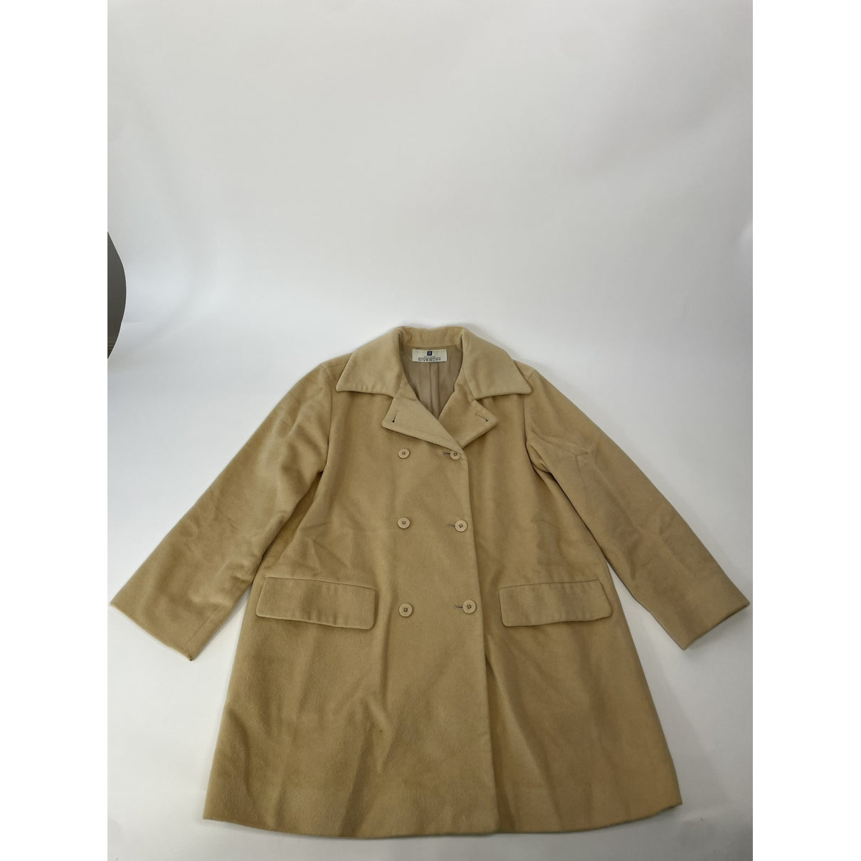 Givenchy Beige Wool Trench Coat image 4