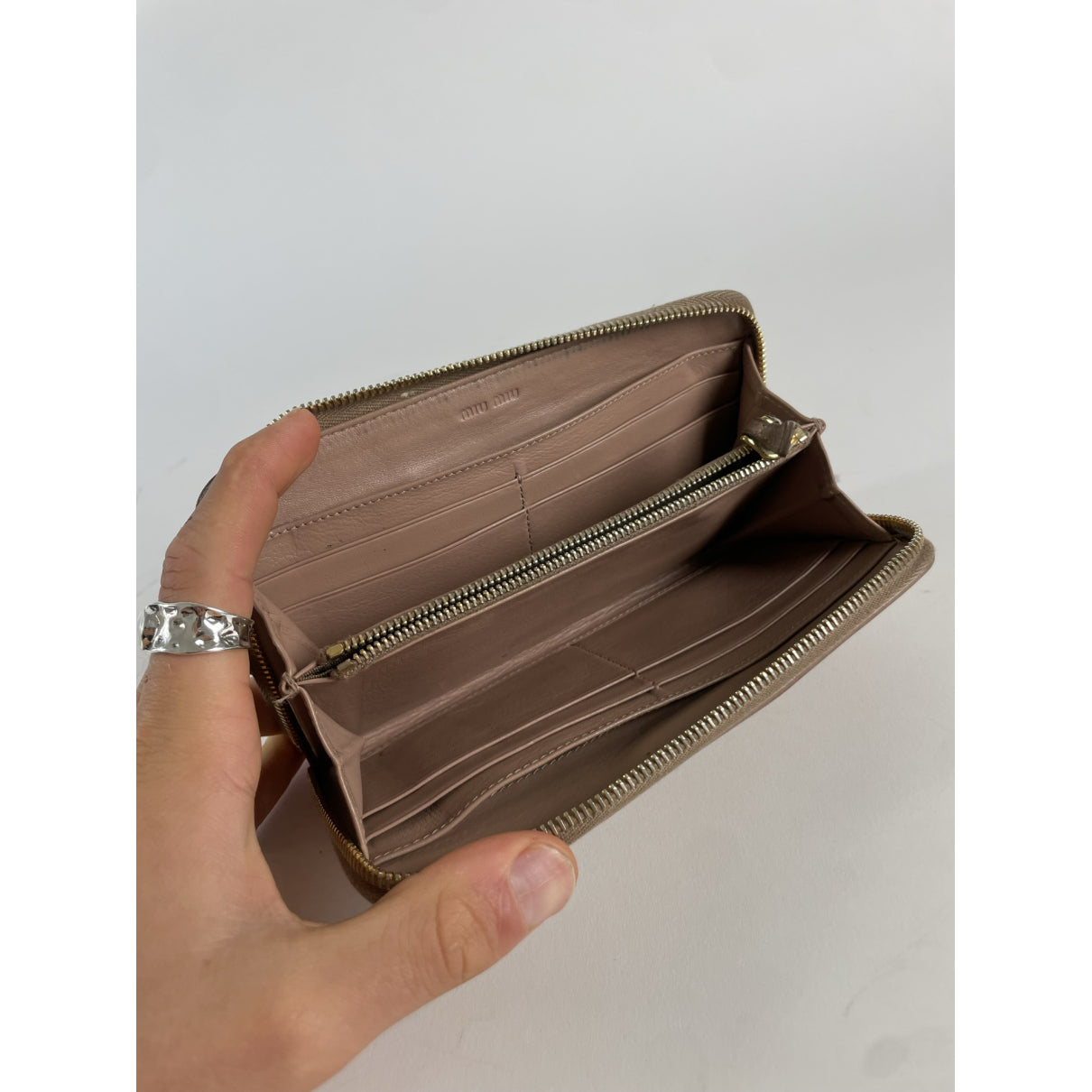 Miu Miu Pink Leather Wallet image 3