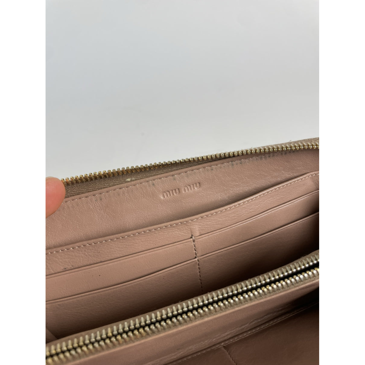 Miu Miu Pink Leather Wallet image 4