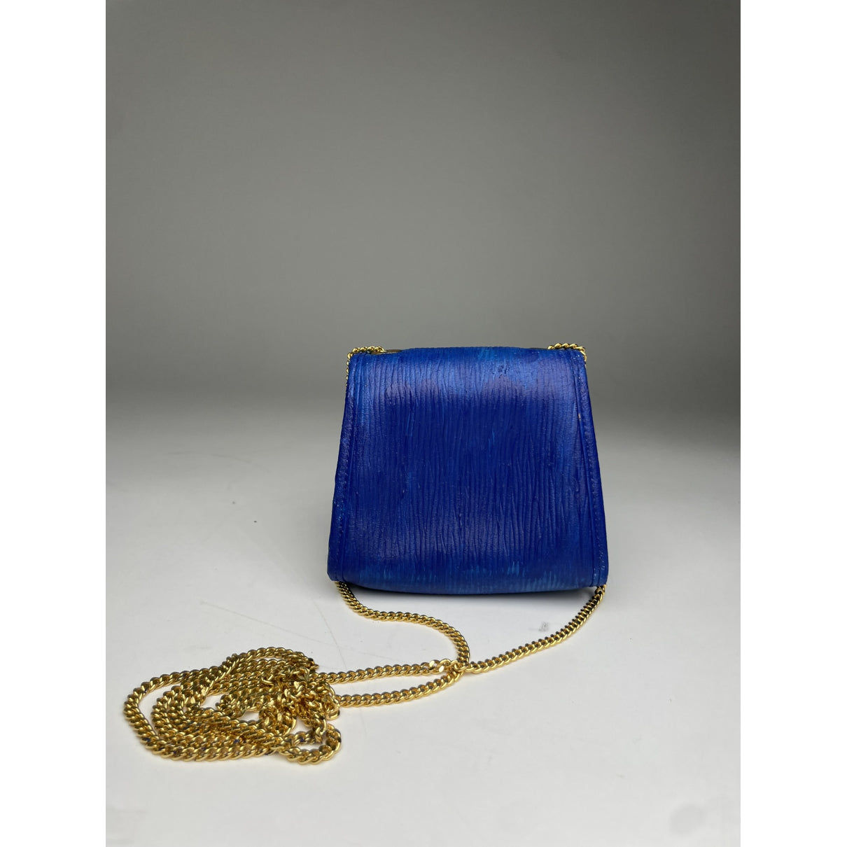 Givenchy Pocket Mini Blue Leather Handbag image 5