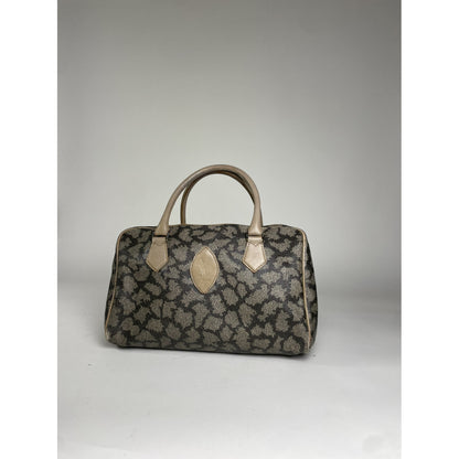 Yves Saint Laurent Grey Leather Handbag image 4