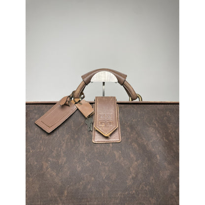 Givenchy Brown Leather Travel Bag image 3
