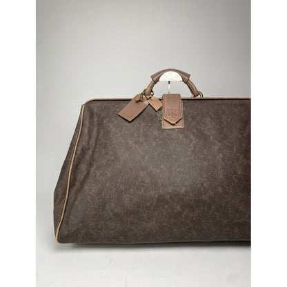 Givenchy Brown Leather Travel Bag image 5
