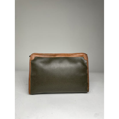 Dior Saddle Grey Leather Clutch Bag image 5
