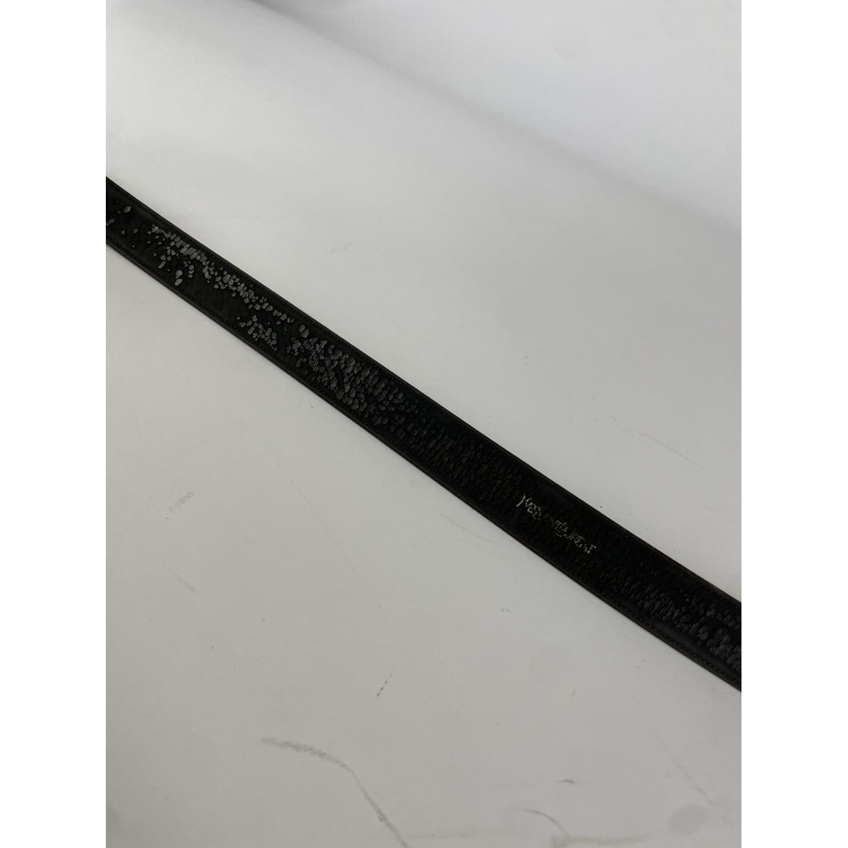 Yves Saint Laurent Brown Leather Belt image 4