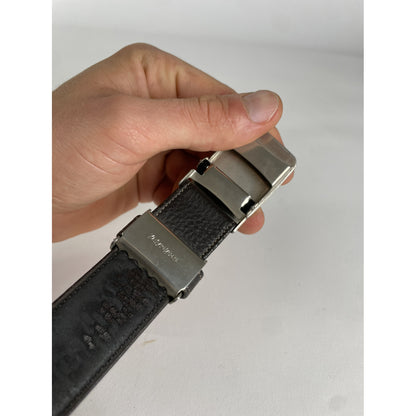 Yves Saint Laurent Brown Leather Belt image 5