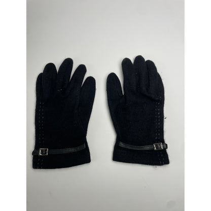 Courrèges Navy Wool Glove image 2