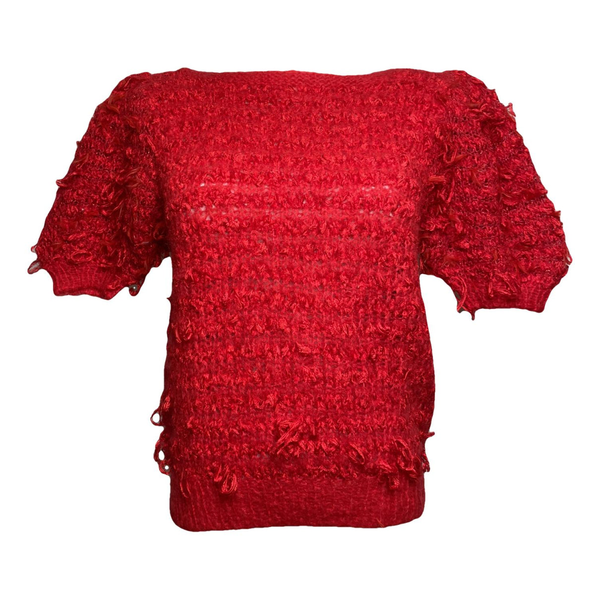 Yves Saint Laurent Red Wool Knitwear image 1