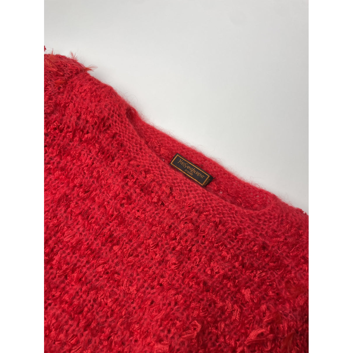 Yves Saint Laurent Red Wool Knitwear image 3