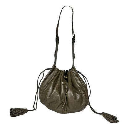 Givenchy Nightingale Green Leather Handbag image 1