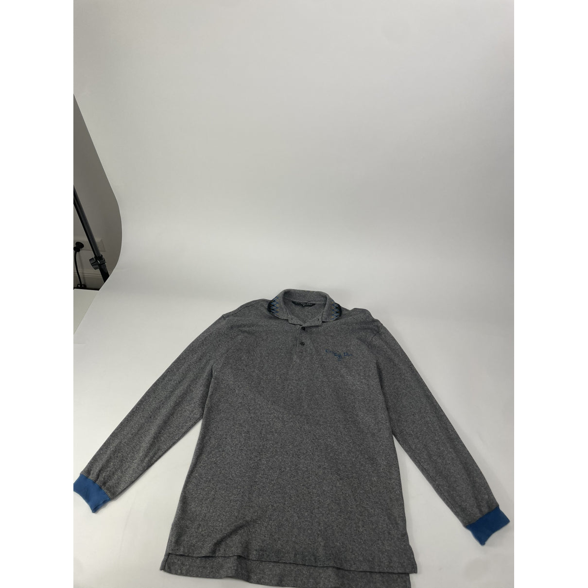 Dior Homme Grey Cotton Knitwear & Sweatshirt image 2