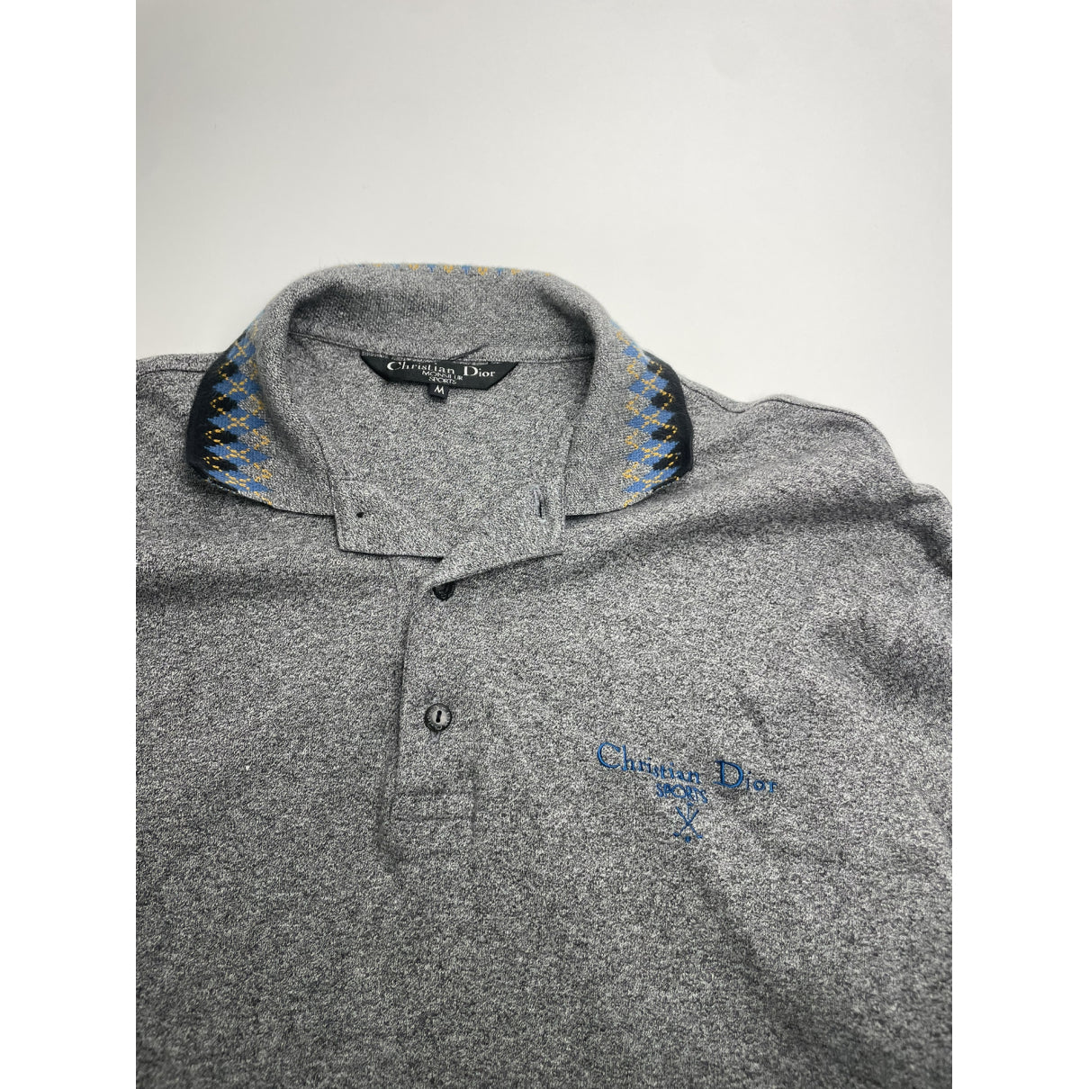 Dior Homme Grey Cotton Knitwear & Sweatshirt image 3