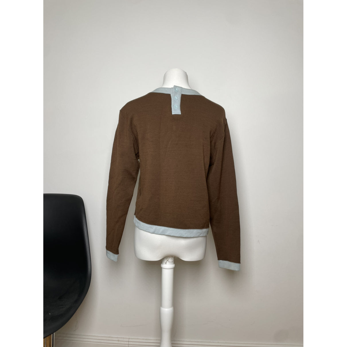 Dior J'Adior Brown Cotton Knitwear image 3