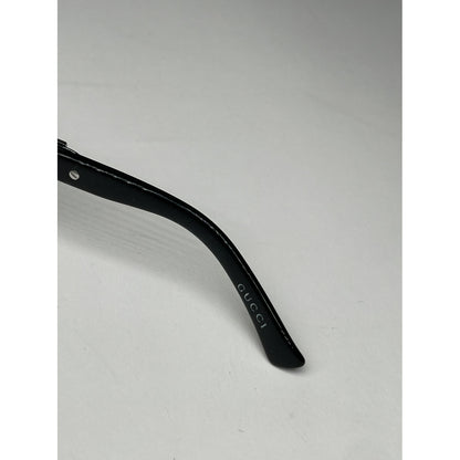 Gucci Black Plastic Sunglasses image 4