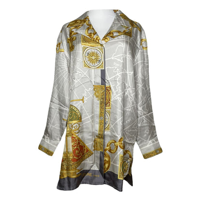 Celine Multicolour Silk Top image 1