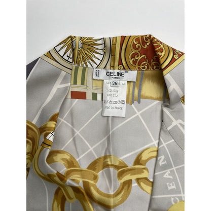 Celine Multicolour Silk Top image 2