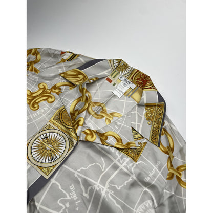 Celine Multicolour Silk Top image 3