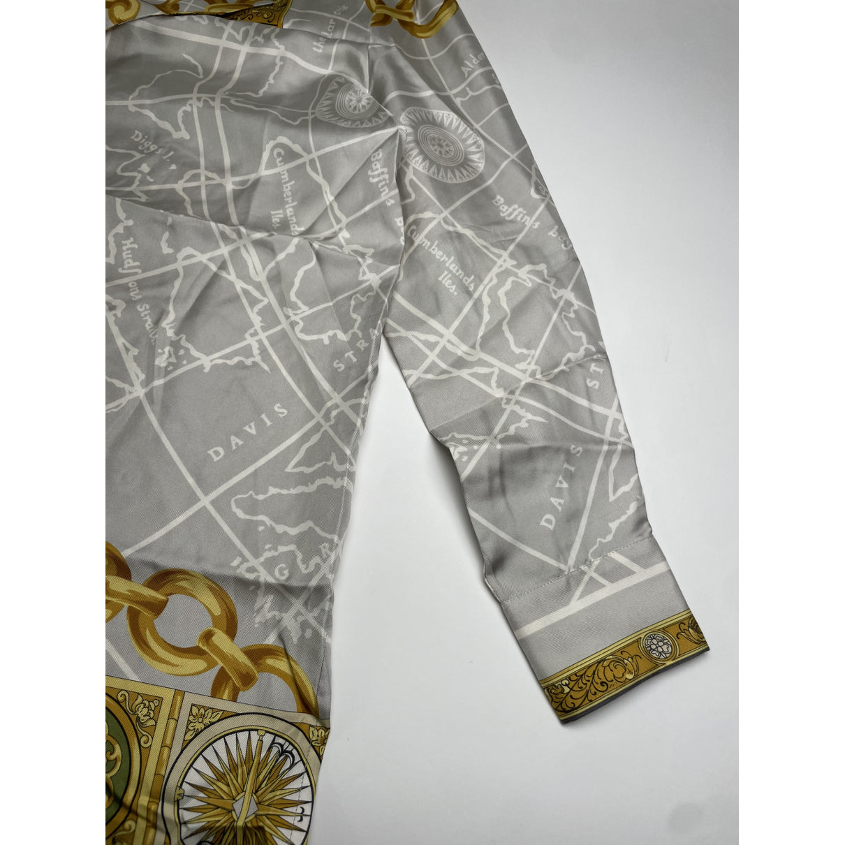 Celine Multicolour Silk Top image 4