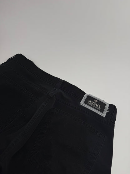 Vintage Versace Nylon Pants Black 48/M